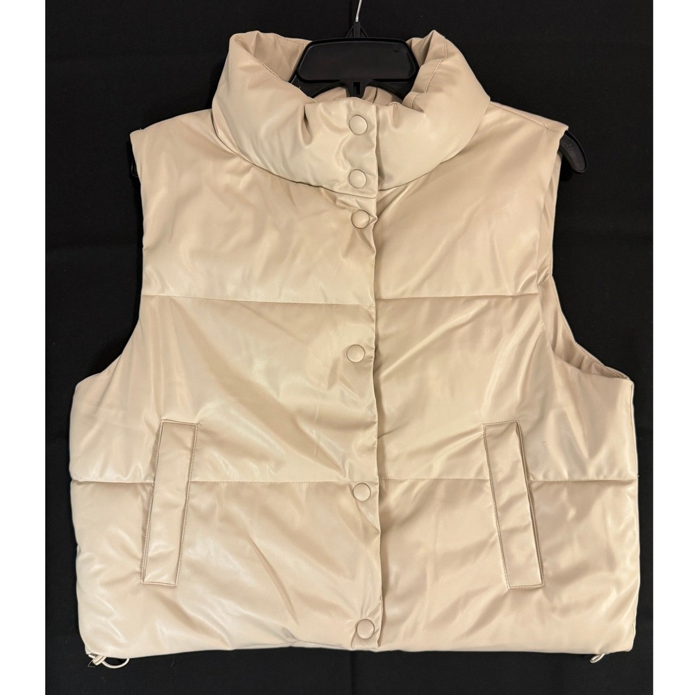 Love Tree Puffer Vest Small